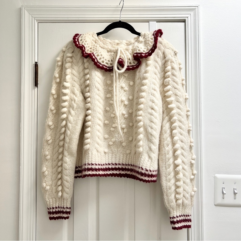 Doen Valentina Pullover Dogwood Size XL